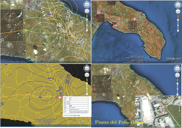 Integrating Spatio-Temporal Predictions in Web-GIS Based on a Relational Database Model