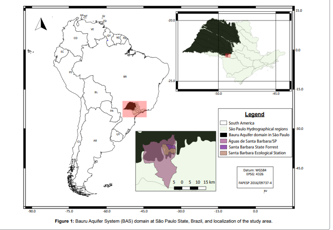 Spatio-temporal Kriging to Predict Water Table Depths from Monitoring Data in a Conservation Area at São Paulo State, Brazil