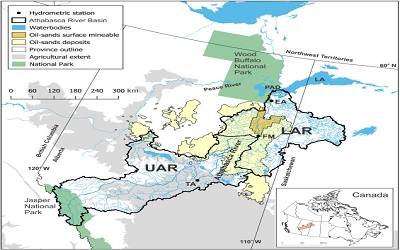 Changes in Geographical Runoff Generation in Regions Affected By Climate and Resource Development