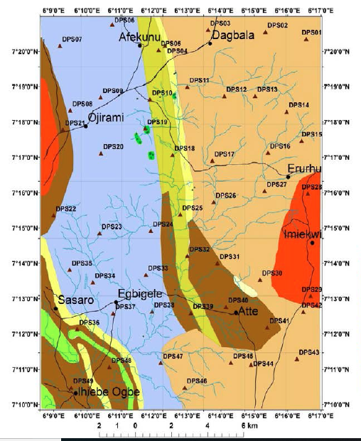 Statistical Evaluation of Soil Geochemical Data from Dagbala-Atte District in Igarra Schist Belt, Southwestern Nigeria