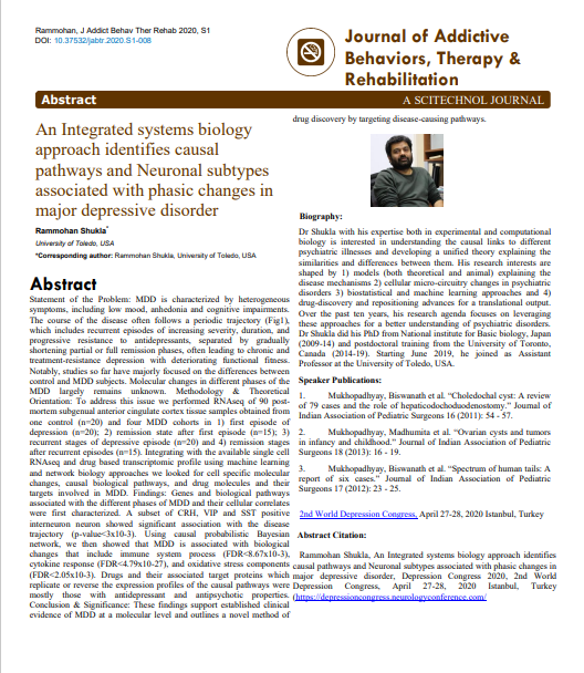 An Integrated systems biology approach identifies causal pathways and Neuronal subtypes associated with phasic changes in major depressive disorder