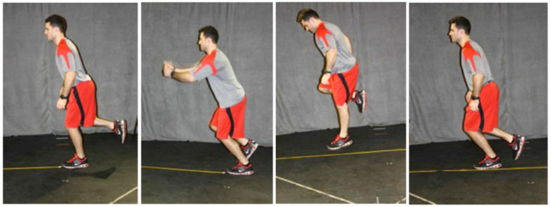 Predicting Muscle Forces during the Propulsion Phase of Single Leg Triple Hop Test