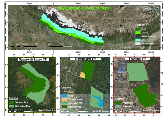 Impact of Invasive Alien Plant Species removal in the Forest Management: Findings from Terai and Mid-Hills of Nepal