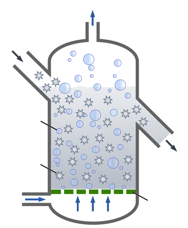 Experimental Investigation of Gas-Solid Disengagement in Bubbling Fluidized Bed Cold Model