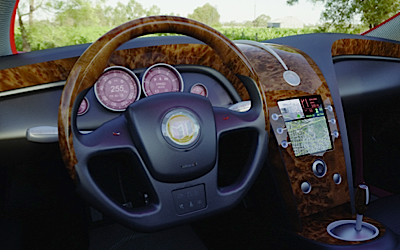 Towards Non-Photorealistic Rendering in Car Navigation