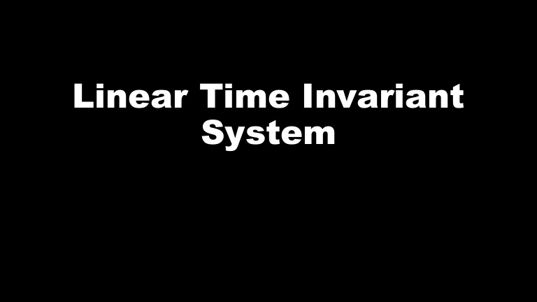 Liner Time Invariant Systems Frameworks are Better than Basic State Machines