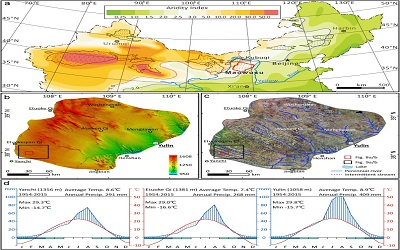 Salt Accumulation in Inter-Dune Lowland in Mu Us Sandy Land of China