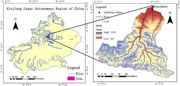 Hydrological simulation and uncertainty analysis using the improved TOPMODEL in the arid Manas River basin, China