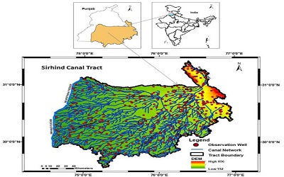 Climate Change on Groundwater Levels in Sirhind Canal in India