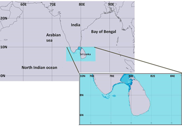 Hydro-Climatic Variations Analysis with Remote Sensing Data on Sri Lankan Ocean Water