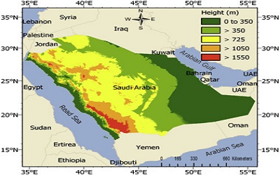 Assessment of Potential Nuclear in selected sites in Saudi Arabia