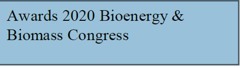 Awards 2020 Bioenergy & Biomass Congress